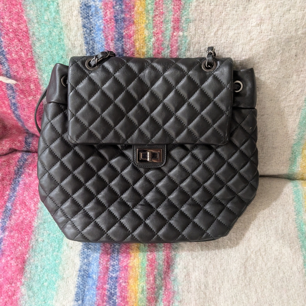 L. Credi Italian Leather Backpack